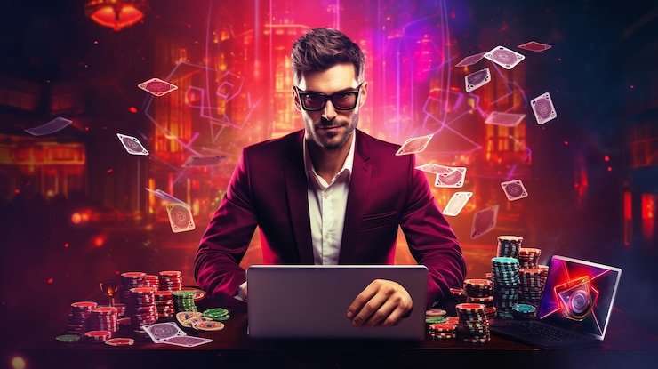 Tata letak permainan Lightning Baccarat di vegashoki88 dengan dealer langsung