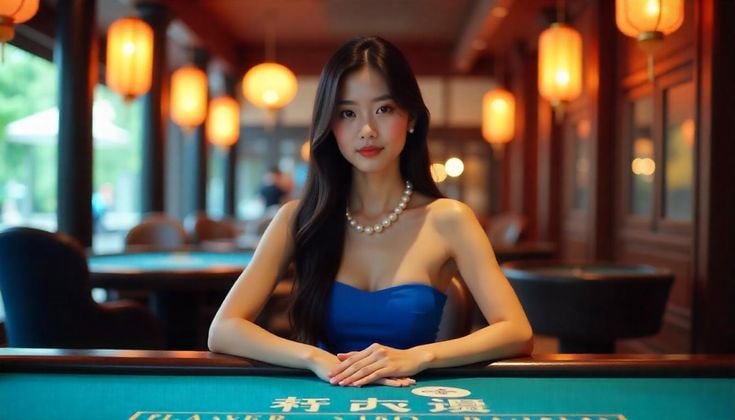 Antarmuka mobile vegashoki88 Lightning Baccarat dengan tombol taruhan dan riwayat